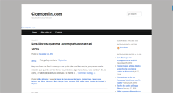 Desktop Screenshot of cloenberlin.com